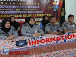 Lapas Kelas IIA Pekanbaru Ikutin Pelantikkan Pimpinan Tinggi Madya Dan Penjabat Fungsional Kemenkumham Secara Virtual.