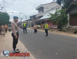 Polres Sibolga Laksanakan Strong Point’, Cegah Laka Lantas