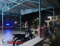 Laksanakan Patroli Dialogis Ditempat Rawan Kejahatan Polsek Sibolga Selatan Polres Sibolga, Berikan Himbauan Kamtibmas