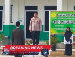 Pimpin Upacara Memperingati Hari Santri Nasional 2024 di Pondok Pesantren Hidayatul Qur’an, Ipda Khairul Ajak Ciptakan Situasi Aman dan Kondusif Jelang Pilkada