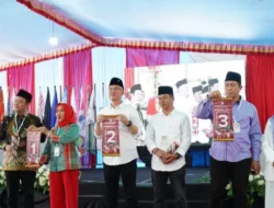 KPU Kota Pagar Alam Gelar Pengundian Nomor Peserta Calon Walikota Pagar Alam 2024-2029