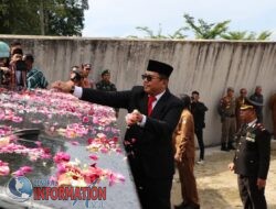 Formasi Gelar Upacara Peringati Gugurnya Pahlawan Revolusi Mayjend DI. Pandjaitan