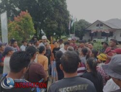 Puluhan Warga Bongal Jago Jago Datangi Kantor PT.CPA, Terkait Izin Tiang Listrik.