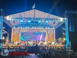 Kaesang Bersholawat Dengan Warga Lamongan, Do’akan Kemenangan Haji Ghofur Firosya di Pilkada Lamongan