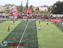 Support Persipa Dandim Pati Menyaksikan Pertandingan Liga-2