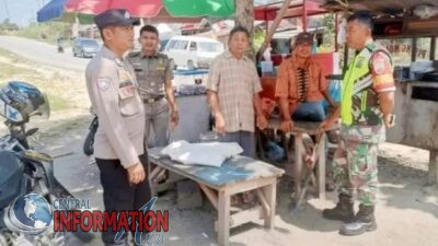 Polsek Pangkalan Kerinci Gelar Patroli 3 Pilar,  Wujudkan Pilkada Sejuk,