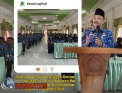 Kepala Kemenag Pati Beri Pembinaan Perbaikan Pelayanan Publik dan Zona Integritas.