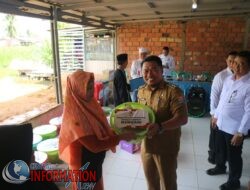 Warga Kelurahan Talang Putri Sambut Tim Dewan Ketahanan Republik Indonesia.