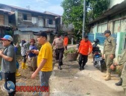 Polres Sibolga Laksanakan Gotong Royong, Dalam Rangka HUT TNI Ke-79.