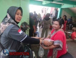 KIRAP SIJALIH-GUK KASIJO di Sambut Hangat Masyarakat, KPU Sidoarjo Gelar Sosialisasi Pilkada di Pasar Tulangan.