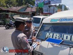 Polres Sibolga Melaksanakan Sosialisasi Ops Zebra Toba 2024.