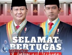 Ucapan Selamat dilantiknya Presiden- Wakil Presiden dari Wartawan Biro Pati  Media Central Information Asean.