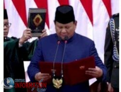 Prabowo Subianto dan Gibran Rakabuming Resmi Dilantik di Ucapan Sumpah Kepala Negara Republik lndonesia Sebagai Presiden dan Wakil Presiden RI.