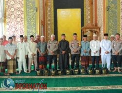 Polres Sibolga Laksanakan Jumat Curhat Di Masjid Al-Falah Sibolga.