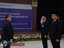 Upacara Pengukuhan Kepala Perwakilan Wilayah Bank Indonesia(BI) Kota Sibolga.