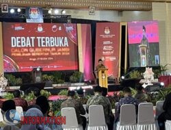 Debat Perdana Calon Gubernur Jambi, Iron Sahroni Minta Kandidat Romi-Sudirman, Al. Haris-Abdullah Sani Agar Manfaatkan Dengan Baik.