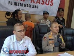 AS Pemuda asal Pelaku Percabulan , di Candimulyo Kabupaten Magelang ditangkap Satreskrim Polresta Magelang.