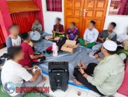 Suasana Teduh Dengan Alunan Merdu Marawis Bergema di Aula Lapas IIA Pekanbaru.