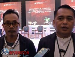 Debat Paslon Walikota dan Wakil Walikota Manado Berlangsung Aman