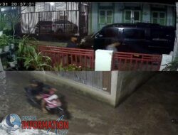 Pelaku Curanmor Di Talang Jeruk Pagar Alam ,Terekam Kamera CCTV