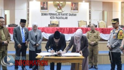 Dprd Kota Pagar Alam Gelar Rapat Paripurna XVI Sidang Ke-5 Dengan Agenda Laporan Hasil Pembahasan Banggar RAPBD TA2025