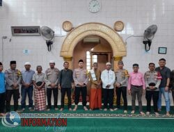 Jumat Curhat Dilaksanakan Polres Sibolga, Di Masjid Raudhatul Jannah Sibolga.