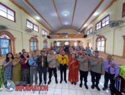 Kapolres Sibolga Laksanakan Minggu Kasih Dan Bagikan Bansos.