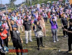 Jalan Santai dan Senam Pagi, Muflihun Tawarkan Solusi Parkir Murah di Pekanbaru.