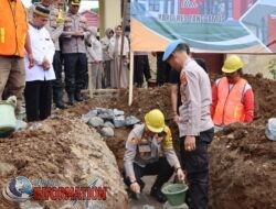 Peletakan Batu Pertama Pembangunan Gedung SPKT  Polres Tanggamus.