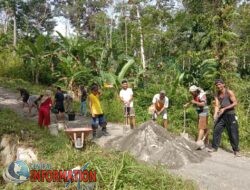 Onozitoli Dusun V. Desa Sisarahili  Kec.Namehalu Esiwa Kab.Nias Utara,Sumatera Utara Giat Gotong Royong Dengan Partisipasi Masyarakat.