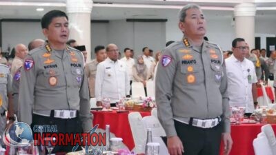 Sugeng Riyanta SH, Mhum Pj Bupati Tapteng Hadiri Rapat Koordinasi Tim Pembina Samsat Nasional di Aula Raja Inal Siregar.