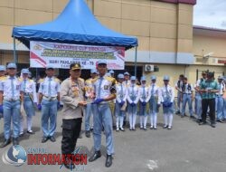 Polres Sibolga Laksanakan Lomba PBB Tingkat SLTA Se-Kota Sibolga.