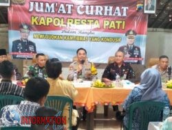 Polresta Pati Dukung Program Ketahanan Pangan.