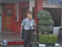 Apel Pagi Pegawai Lapas Kelas IIA Pekanbaru Jaga Netralitas Jelang Pilkada 2024.