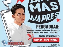 Luar Biasa Wapres Gibran Dekatkan Diri ke Rakyat, Buka Layanan Pengaduan Via WhatsApp.