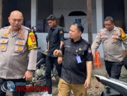 Kapolres  Ke Gudang Logistik KPU Tanggamus Untuk Memastikan Keamanan .