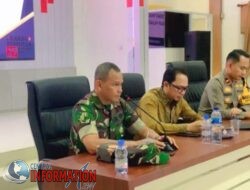 Pasi Ops kodim 0314/inhil Hadiri Rakor Lintas Sektoral Pengamanan Debet.