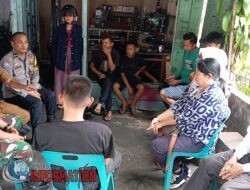 Dalam Rangka Pembinaan Warga Binaannya, Bhabinkamtibmas Himbau Tidak Terlibat Genk Motor Dan Judol.