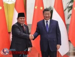 Pertemuan bilateral antara Indonesia dan  China era Prabowo.