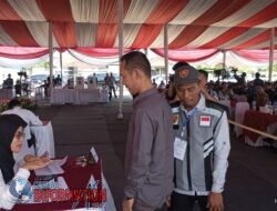 Dedi Fernando Memulai Simulasi Pemilihan  Pilkada Di Kecamatan Talangpadang.