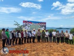 Polres Sibolga Gelar Launching Gugus Tugas Polri untuk Ketahanan Pangan.