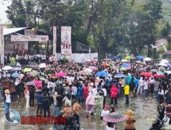 Polres Sibolga Melaksanakan Pengamanan Kampanye Akbar Calon 02 (FAHAM) Di Lapangan Simaremare Sibolga.