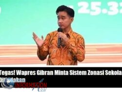 Wapres : Kembali Semula , Zonasi Sekolah ditiadakan.