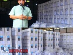 Hassan Habibi tegaskan Distribusi Kebutuhan pemilu cukup.