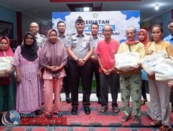 Menteri Imigrasi Pemasyarakatan, Rutan Pekanbaru Gelar Kegiatan Bakti Sosial.
