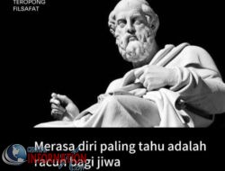 Plato, Merasa Tahu Segalanya ,Racun Jiwa