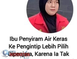 Memilih dipenjara daripada Uang Damai 60 Juta.