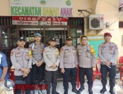 Polres Sibolga Siap Amankan Rapat Pleno Terbuka, Dalam Rangka Rekapitulasi Hasil Penghitungan Suara Tingkat Kecamatn.