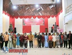 Perayaan Natal Keluarga Besar Dinas Kesehatan Kota Sibolga, Momentum Kebersamaan dan Pelayanan dengan Kasih