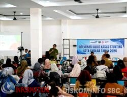 Sekda Sibolga Resmi Membuka Diseminasi Audit Kasus Stunting (AKS) I Tahun 2024